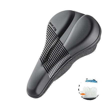 Durable Bike Seat Cover with Padded Cushion Waterproof Protection - Fesara