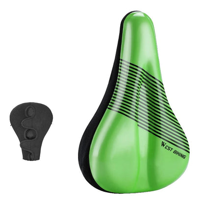 Variant image for Wear-Resistant Bicycle Saddle Cover with Shock Absorption and Waterproof Design – Soft Bike Seat Cushion for Comfort-2