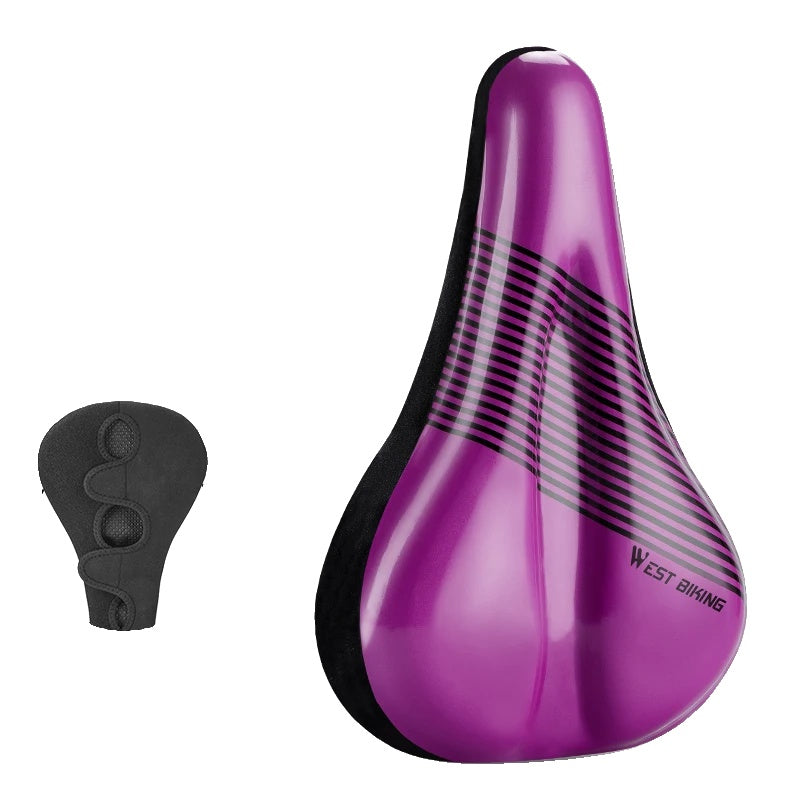 Variant image for Wear-Resistant Bicycle Saddle Cover with Shock Absorption and Waterproof Design – Soft Bike Seat Cushion for Comfort-4