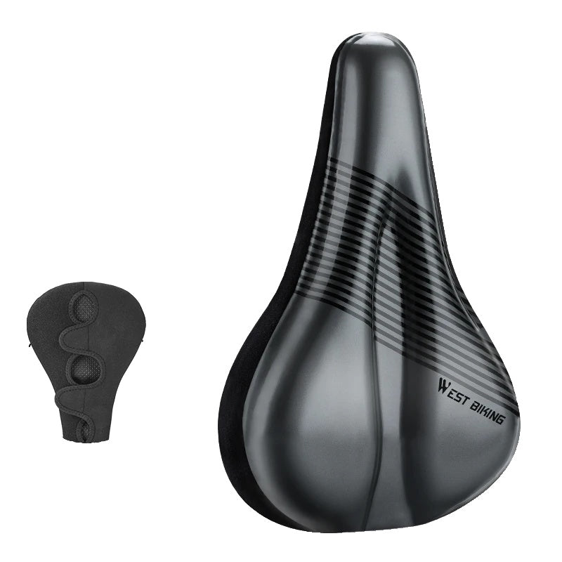 Variant image for Wear-Resistant Bicycle Saddle Cover with Shock Absorption and Waterproof Design – Soft Bike Seat Cushion for Comfort-5