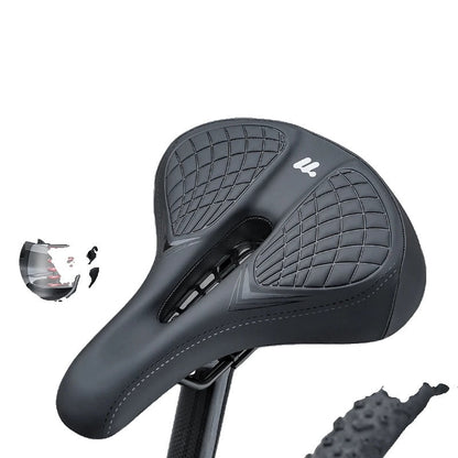 Soft Cushion Bicycle Seat with Ventilated Waterproof Cover - Fesara