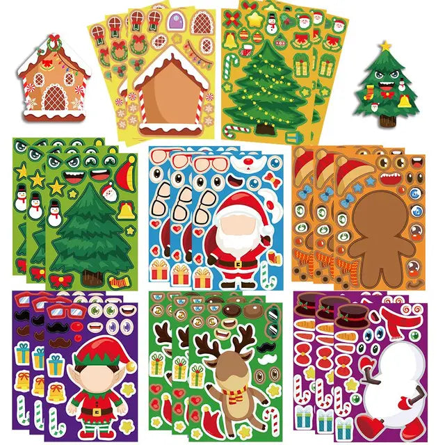 Fun Christmas Stickers for Kids - Fesara