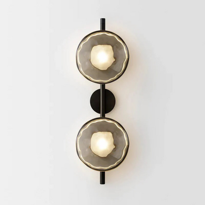 Elegant Glass Panel Wall Light