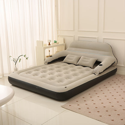 Premium Air Mattress with Back Support for Comfort