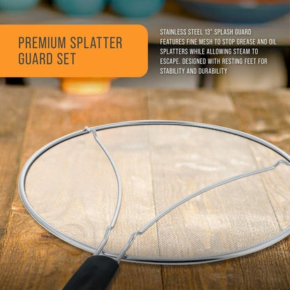 Metal Mesh Cooking Pan Guard