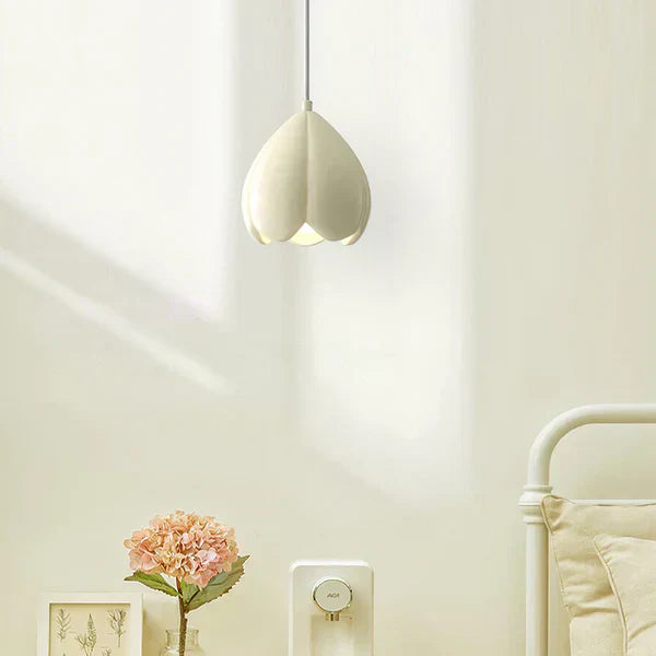 Soft White Floral Pendant Light - Fesara