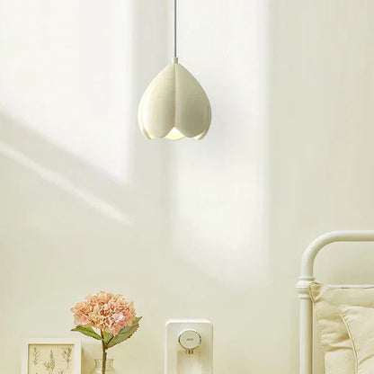 Soft White Floral Pendant Light - Fesara