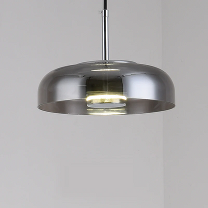 Contemporary Glass Hanging Pendant Light Fixture