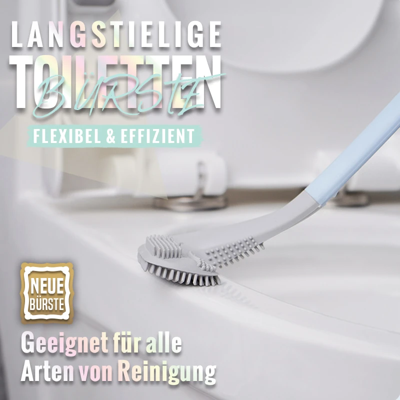 Extended Reach Toilet Brush Cleaner
