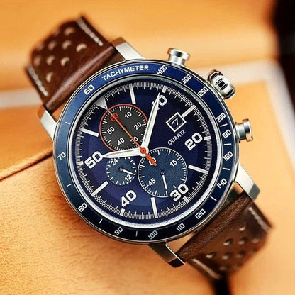 Stylish 6-Function Quartz Watch for Men