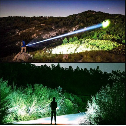 Powerful Rechargeable LED Torch 9000 Lumens