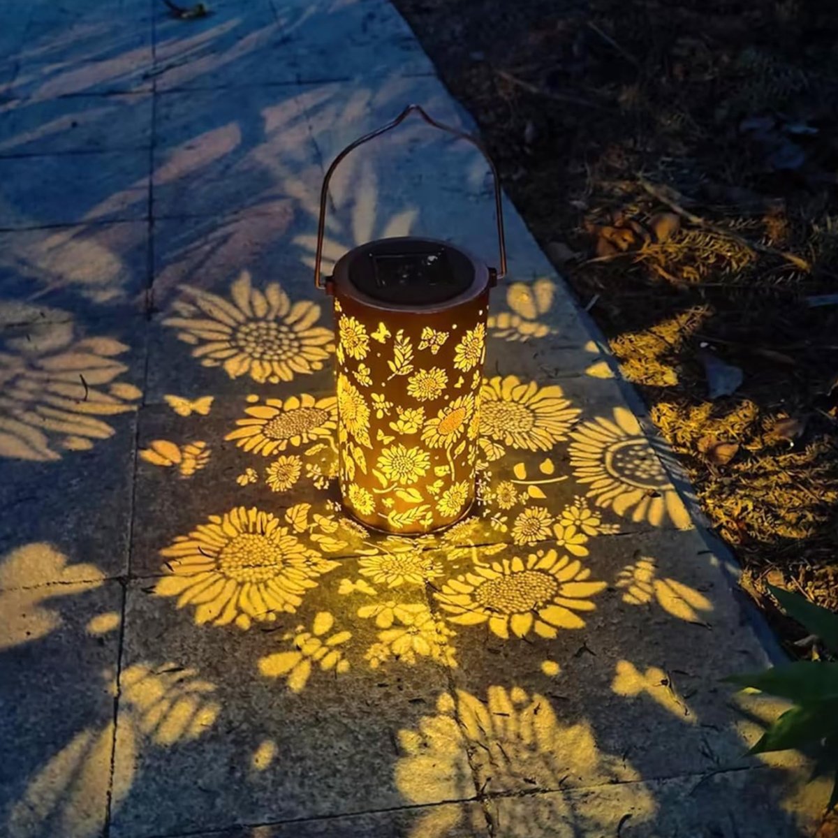 Colorful Solar Garden Lantern