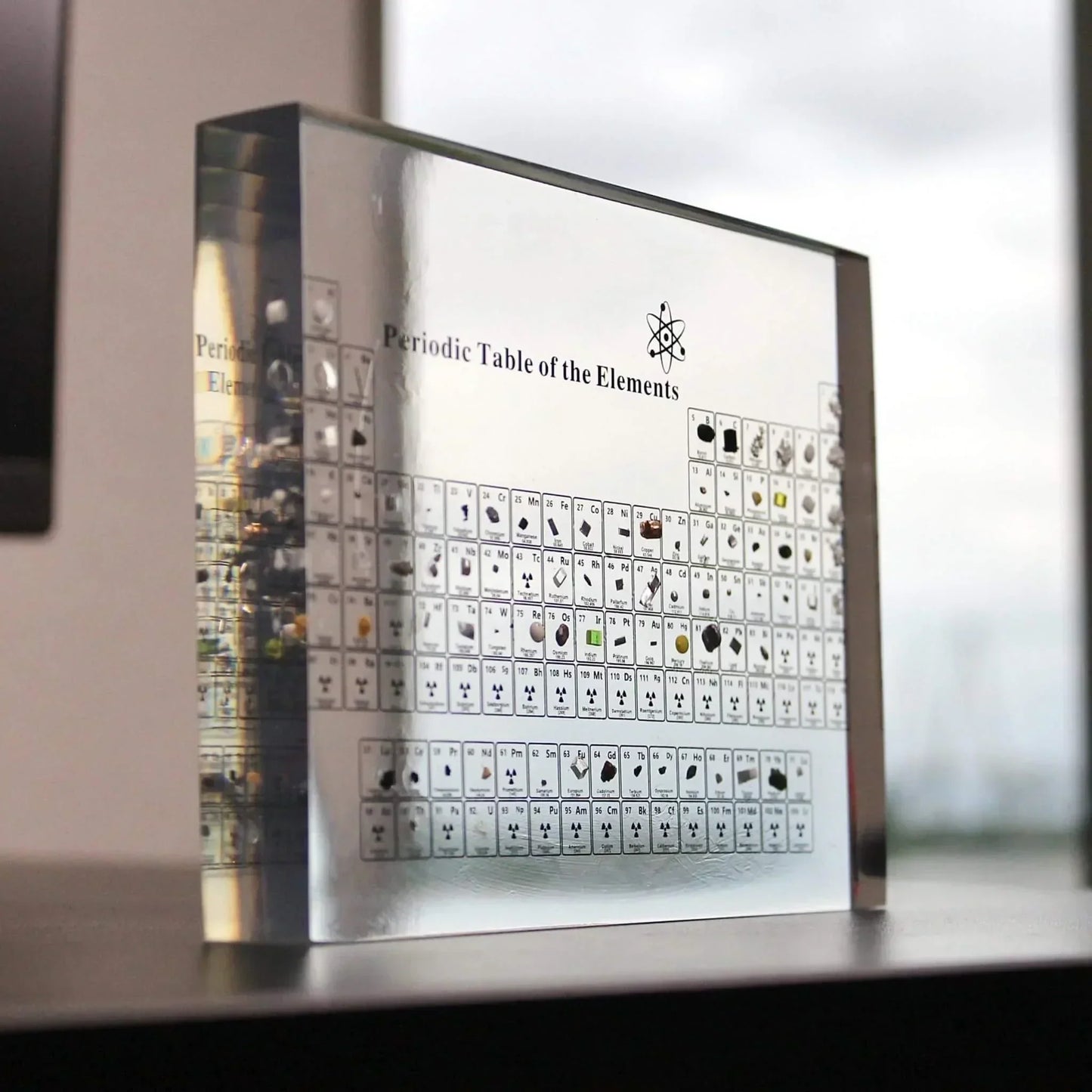 Science Decor Periodic Table Glass Wall Art