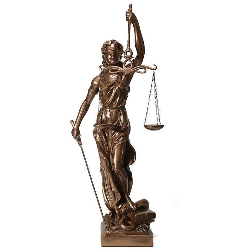 Lady Justice Figurine Statue Decoration