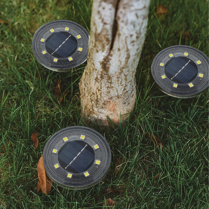 Bright Solar Powered Garden Lights