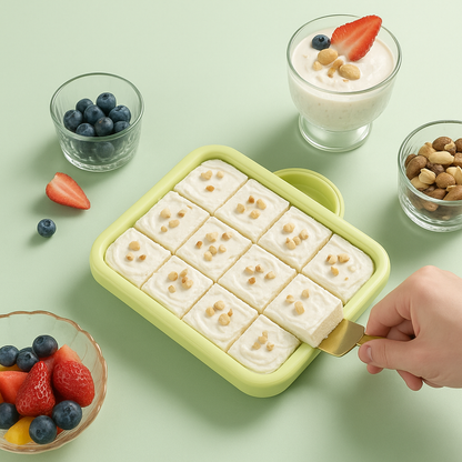 Easy Homemade Ice Cream Maker Tray
