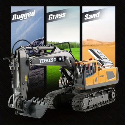 Powerful RC Digging Excavator Toy