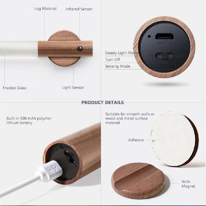 Premium Cordless Rechargeable Wall Light
