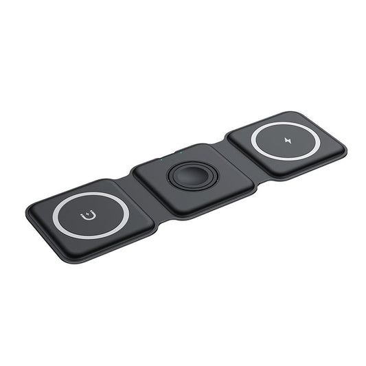 Compact 3-in-1 Portable Wireless Charging Pad - Fesara