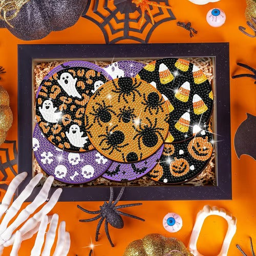 Spooky Halloween Coaster Set - Fesara