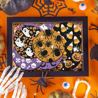 Spooky Halloween Coaster Set - Fesara