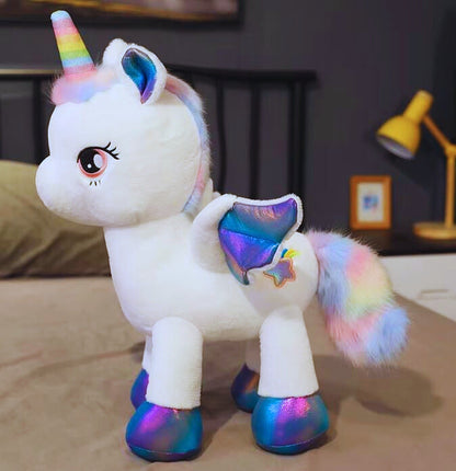Big Cuddly Unicorn Stuffed Animal Toy