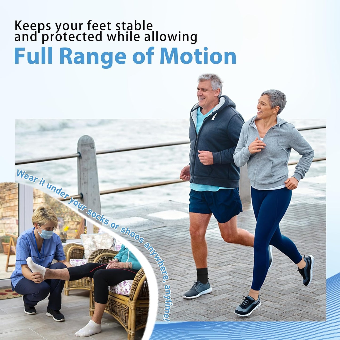 Fast Foot Pain Relief Arch Support Insoles