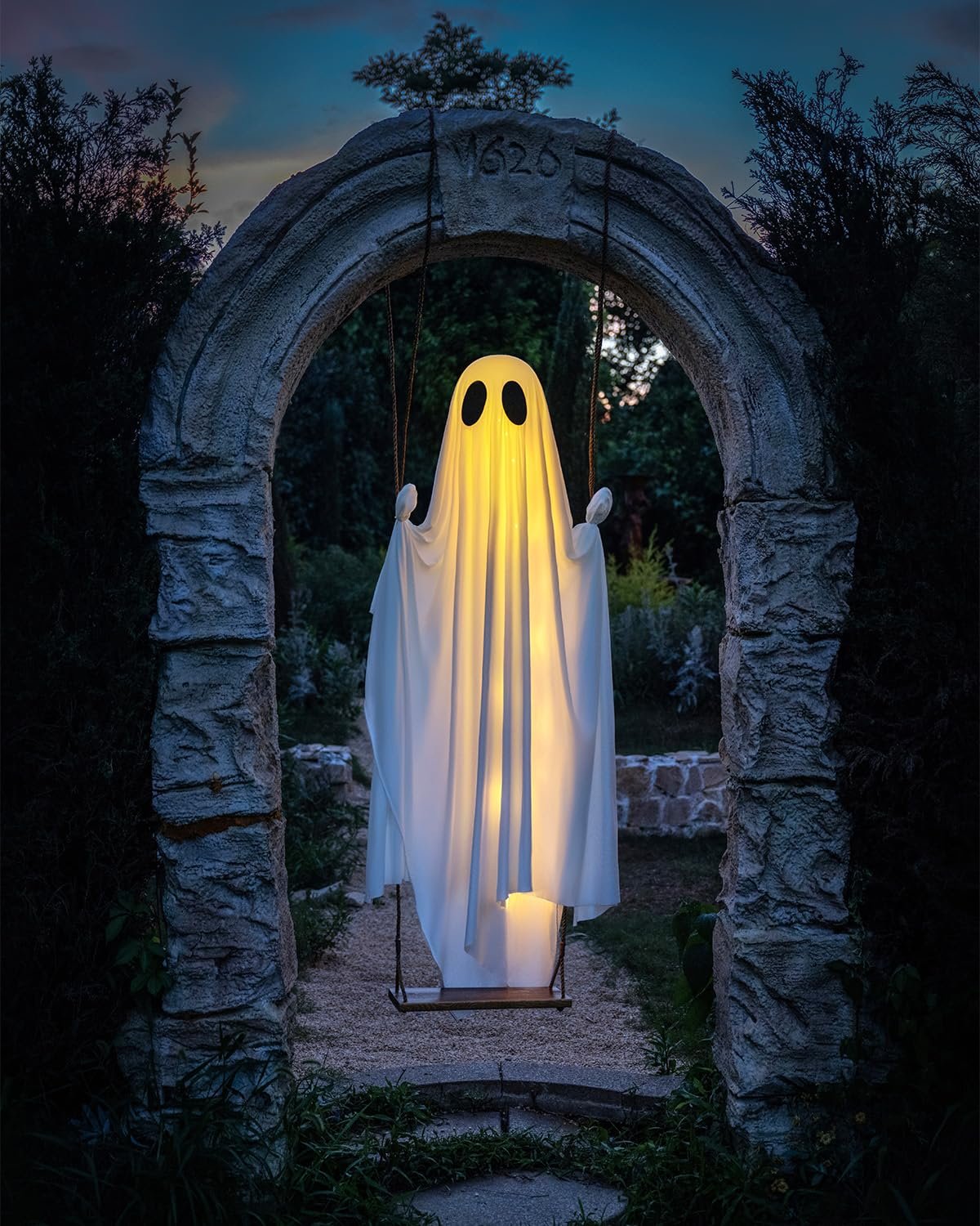 Spooky Outdoor Halloween Decor Lamp