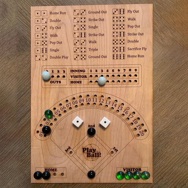Fun Baseball Strategy Board Game - Fesara