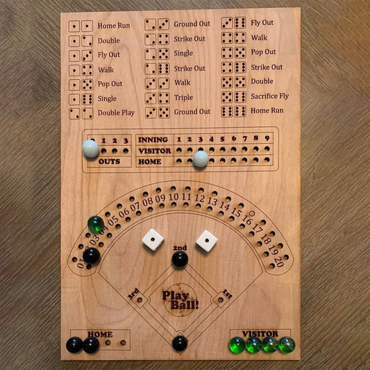 Fun Baseball Strategy Board Game - Fesara