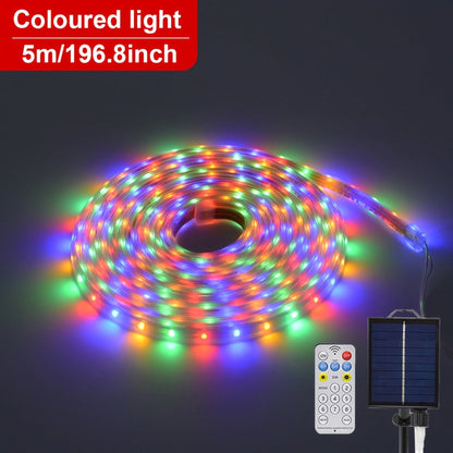 Flexible Outdoor Solar LED Tube Light with Remote