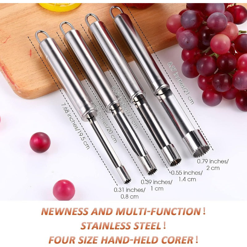 Premium Stainless Steel Fruit Core Remover Set