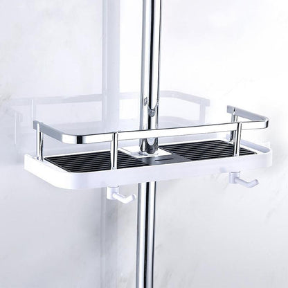 Wall Mounted Shower Caddy - Compact Bathroom Organizer - Fesara