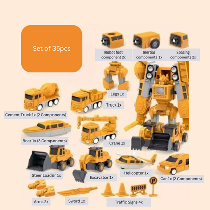Magnetic Building Blocks Toy Set For Kids