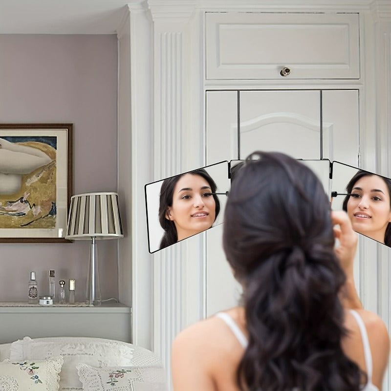 360 Degree Tri Fold Vanity Mirror