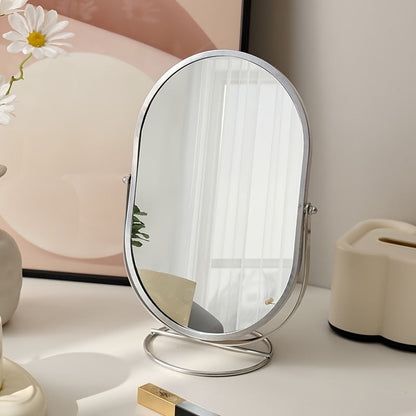 Compact 360 Degree Rotating Makeup Mirror