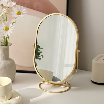 Compact 360 Degree Rotating Makeup Mirror