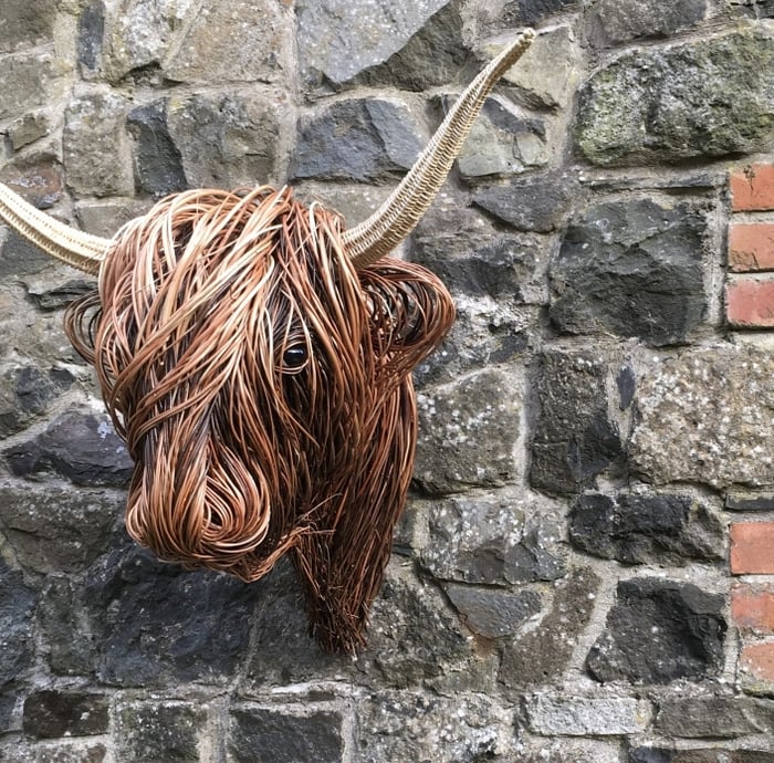Rustic Farm Cow Wall Art Decor