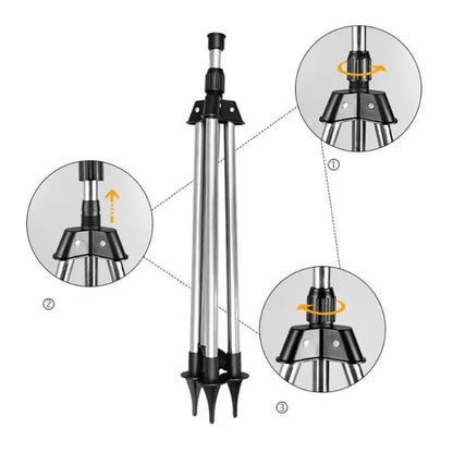 Rotating Garden Sprinkler with Adjustable Spray nozzle