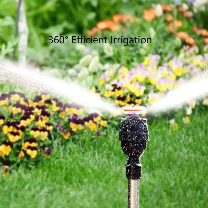 Rotating Garden Sprinkler with Adjustable Spray nozzle