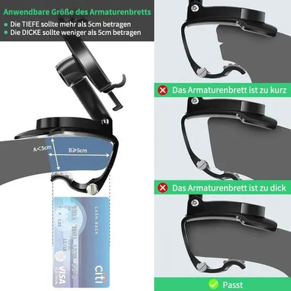 Adjustable 360° Car Phone Mount Holder
