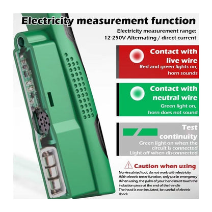 Multi-Function Wire Stripper with Voltage Tester