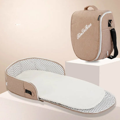 Portable Baby Travel Bed with Net and Carry Bag