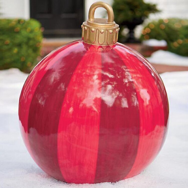 Festive Outdoor Christmas Inflatable Ball Decoration
