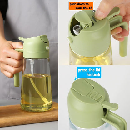 Easy Oil Sprayer Dispenser Bottle for Cooking