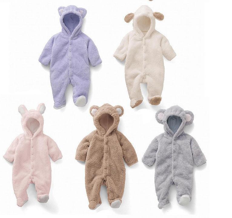 Adorable Infant Bear Romper Suit - Fesara
