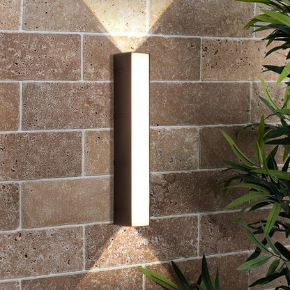 Bright Outdoor LED Wall Lamp - Waterproof Up Down Light