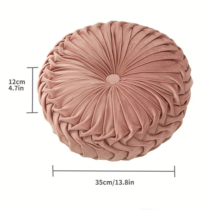 Soft Velvet Pumpkin Decorative Pillow