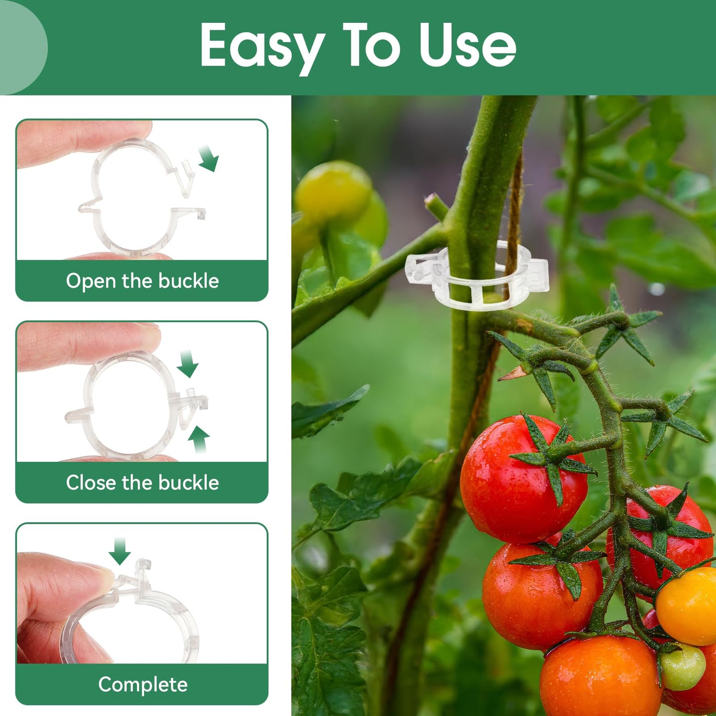 Easy Use Tomato Plant Clips