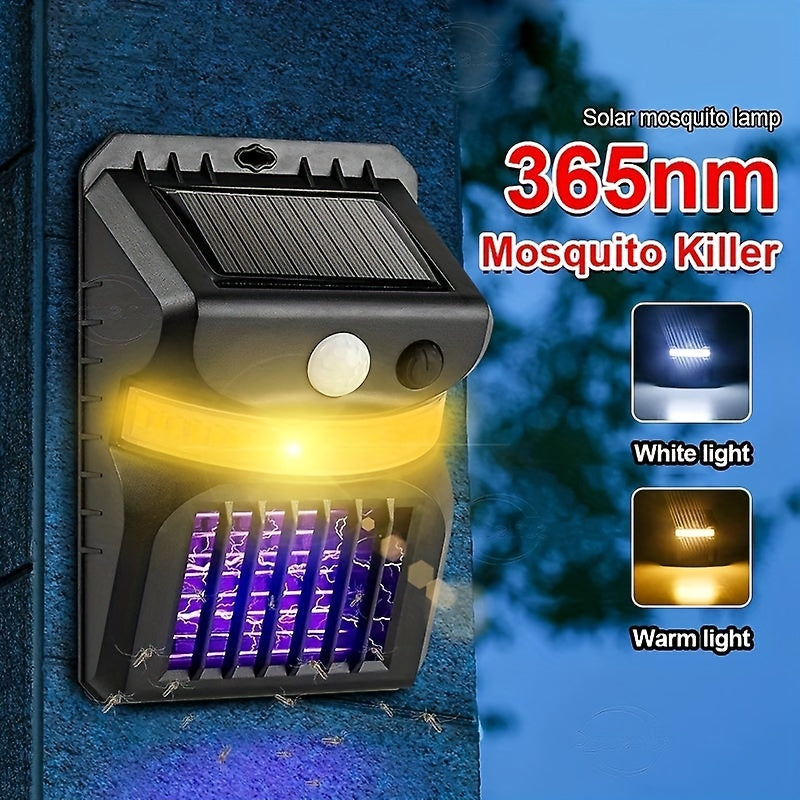 Outdoor Solar Powered Bug Killer Lamp